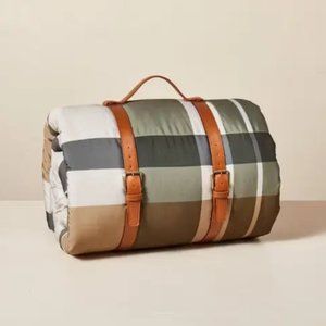 Hearth & Hand with Magnolia Adult Plaid 40-Degree Sleeping Bag w/ Carrying Strap